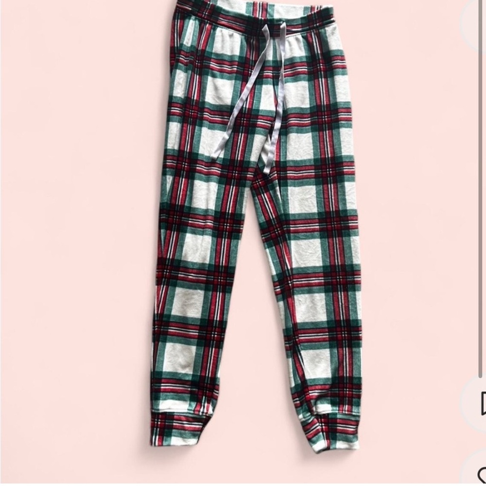 Rachel Zoe Red and Black sweatpants/pajama Bottoms Relaxed Fit